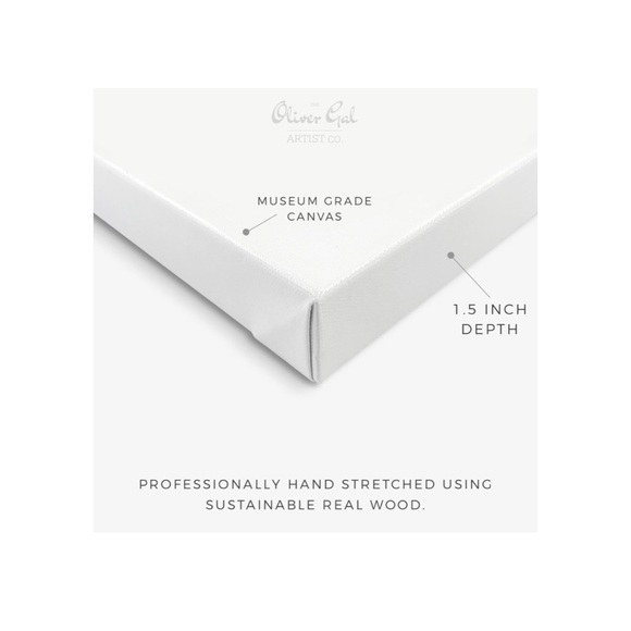 new Oliver Gal ❤︎ Silhouette of a Girl ❤︎ Signed Wrapped Canvas Art Wall Hanging - Picture 12 of 16